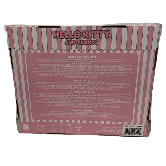 Hello Kitty and Friends Cozy Time Bath Spa Set NIP - Picture 2 of 2